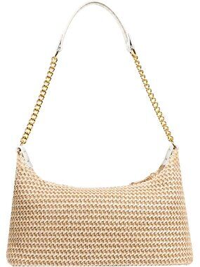 Straw Beach Bags Boho Woven Shoulder Bag Summer Hobo Bags Crochet Small Purse Cr